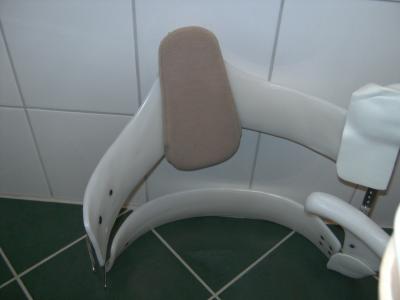 Hier die Position der Gel-Pelotte in der aufgeklappten TüKO