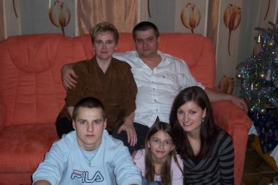 Das bin ich nebst meiner Familie!
