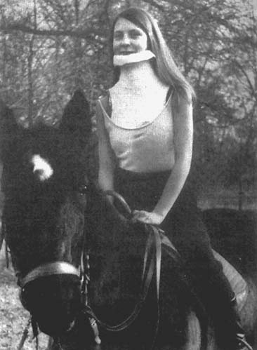 Reiten mit postoperativem Gipskorsett!