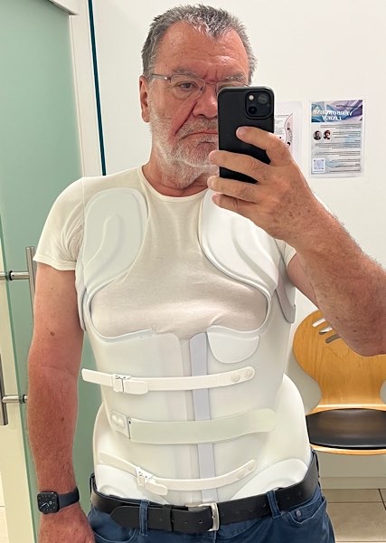 Neues Softkorsett, von vorne gesehen